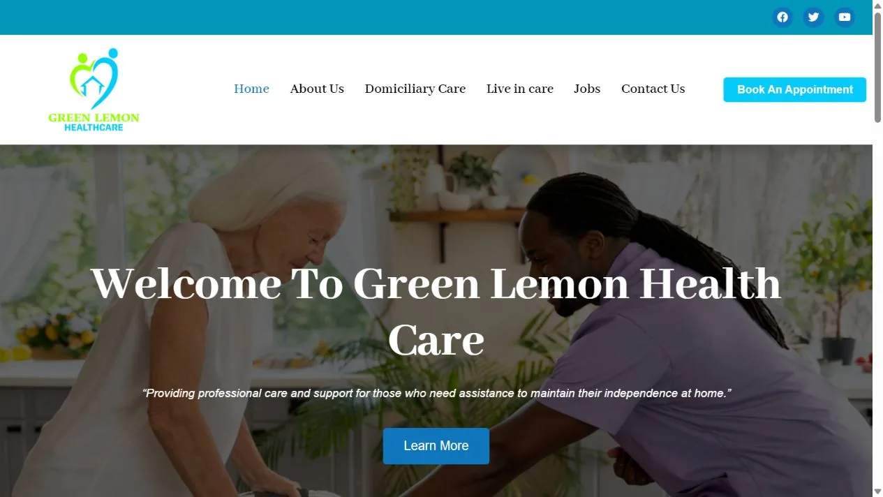 Greenlemon Healthcare desktop interface